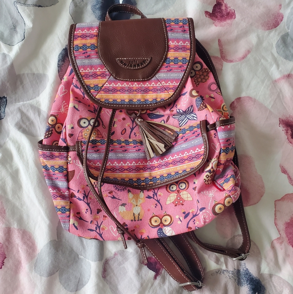 Unionbay Tribal Patterned Backpack - image 1